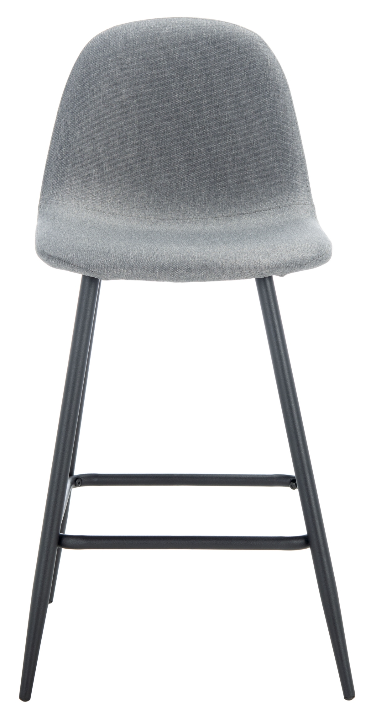 Travis Counter Stool - Dark Grey / Black - Safavieh - Image 0