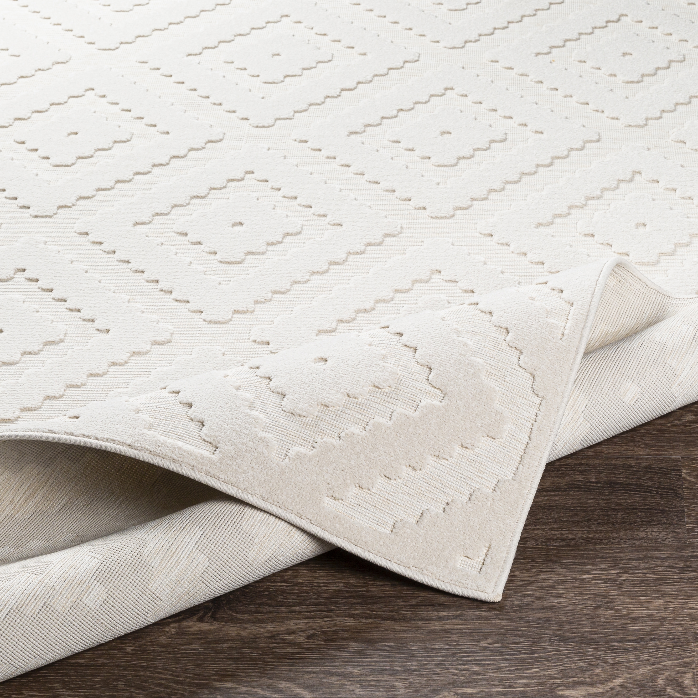 Greenwich Beige Outdoor 1'11" x 2'11" Machine Woven Rug - Image 3