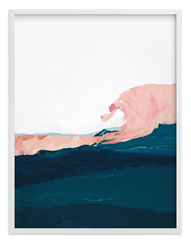 Santa Cruz Seascape Winter Swell Limited Edition Fine Art Print 1 - Image 0