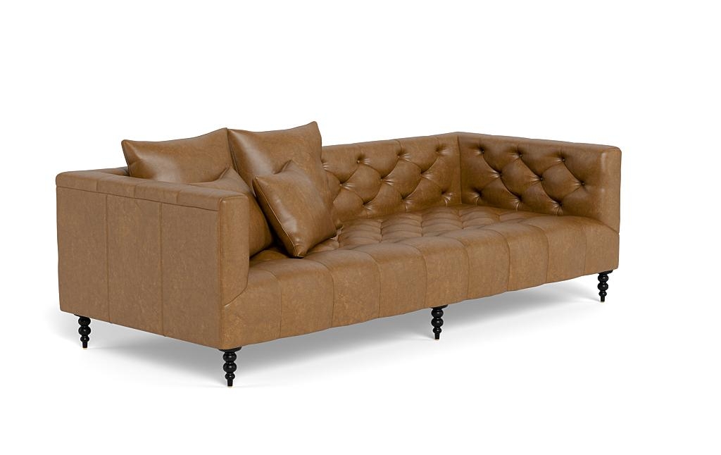 Ms. Chesterfield Leather Sofa by Apartment Therapy - Image 1