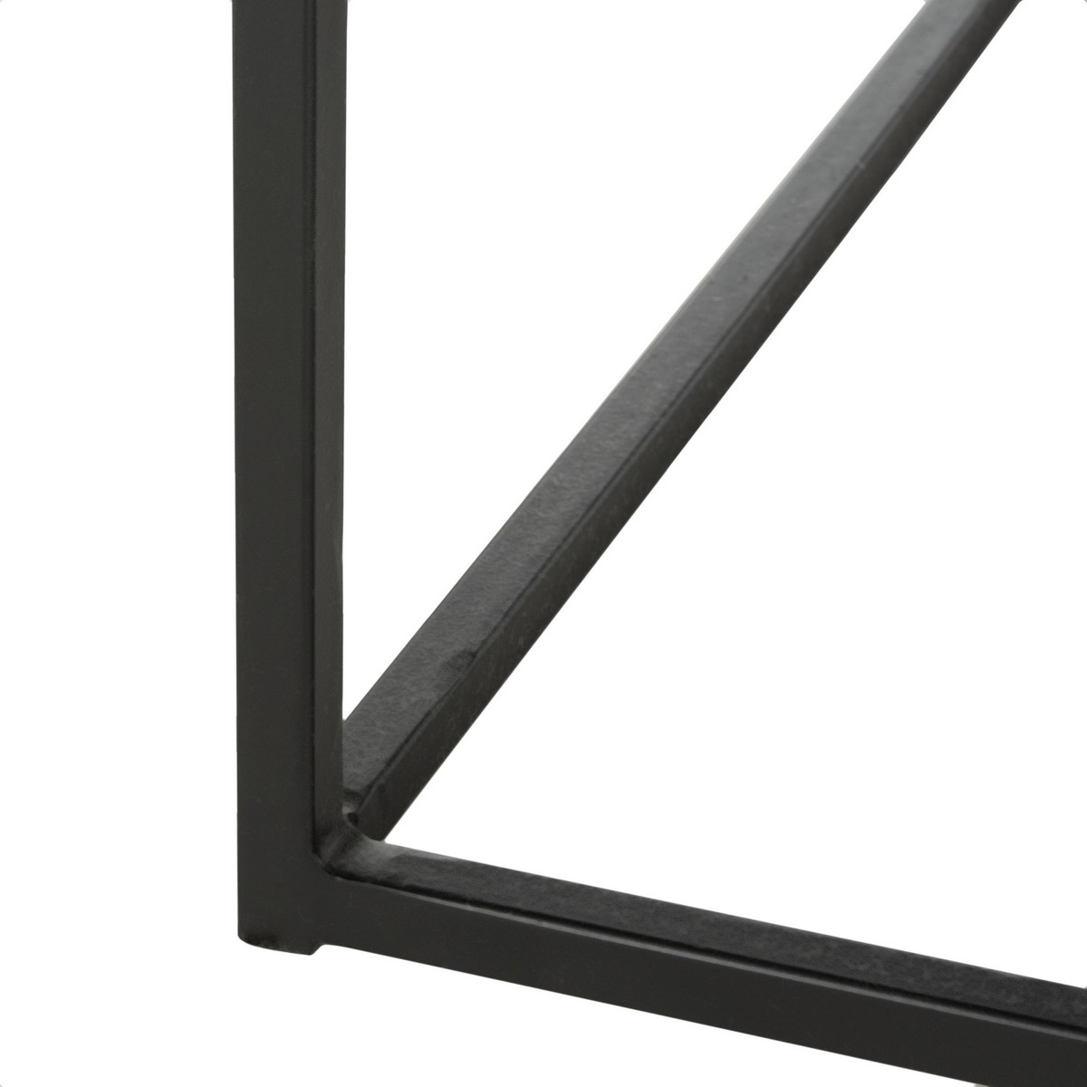 Leros Square Fire Pit - Black - Safavieh - Image 3