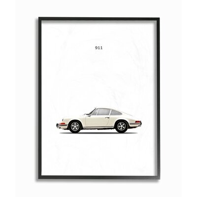 'Minimal Minimal Out 911 Car Poster' Graphic Art Print - Image 0