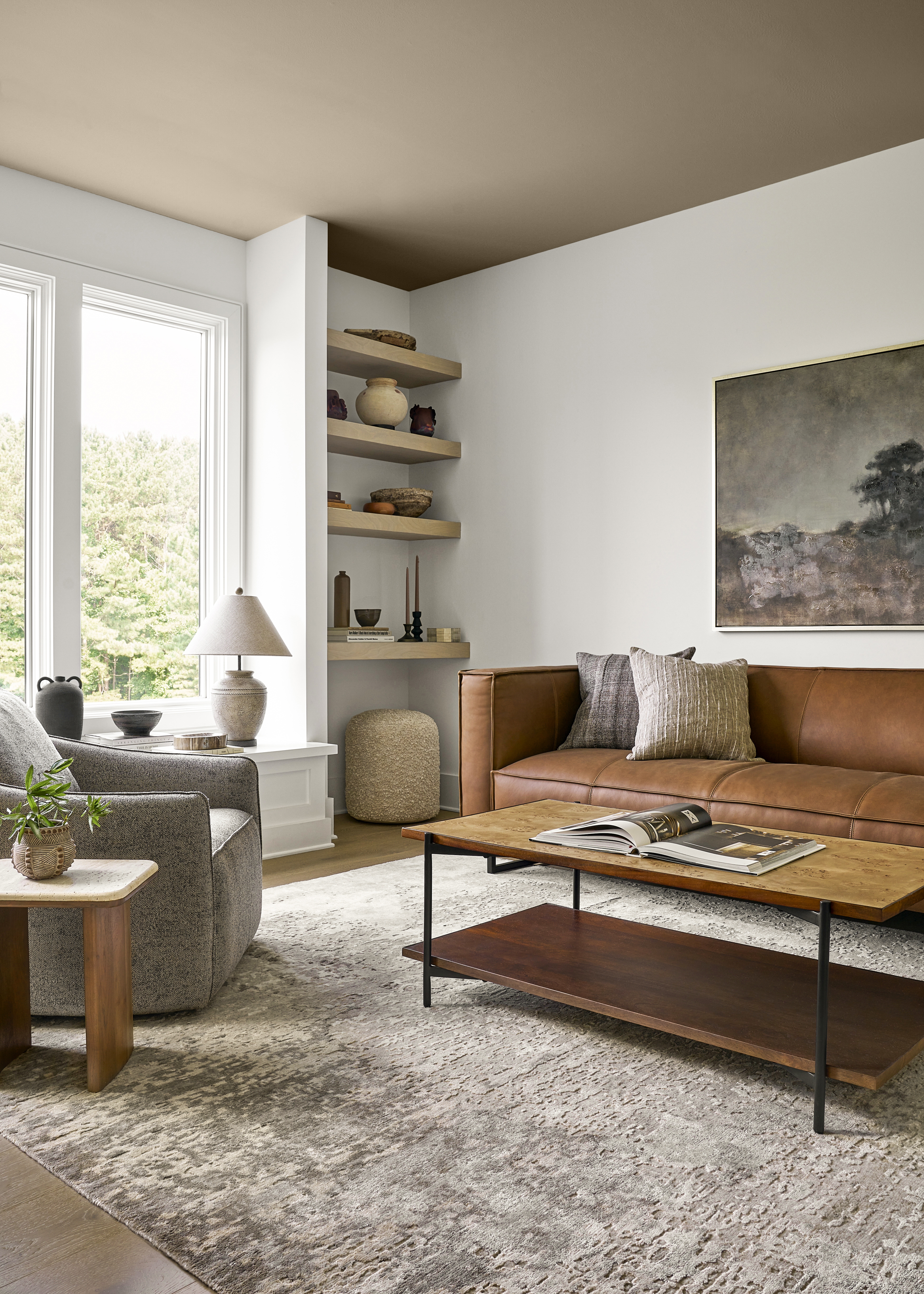 Imola Beige Indoor 12' x 15' Handmade Rug - Image 1