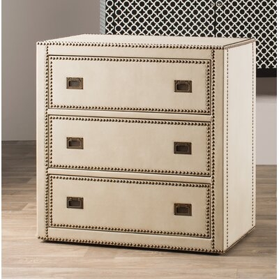 Emmanuel Trunk Style 3 Drawer Accent Chest - Image 0