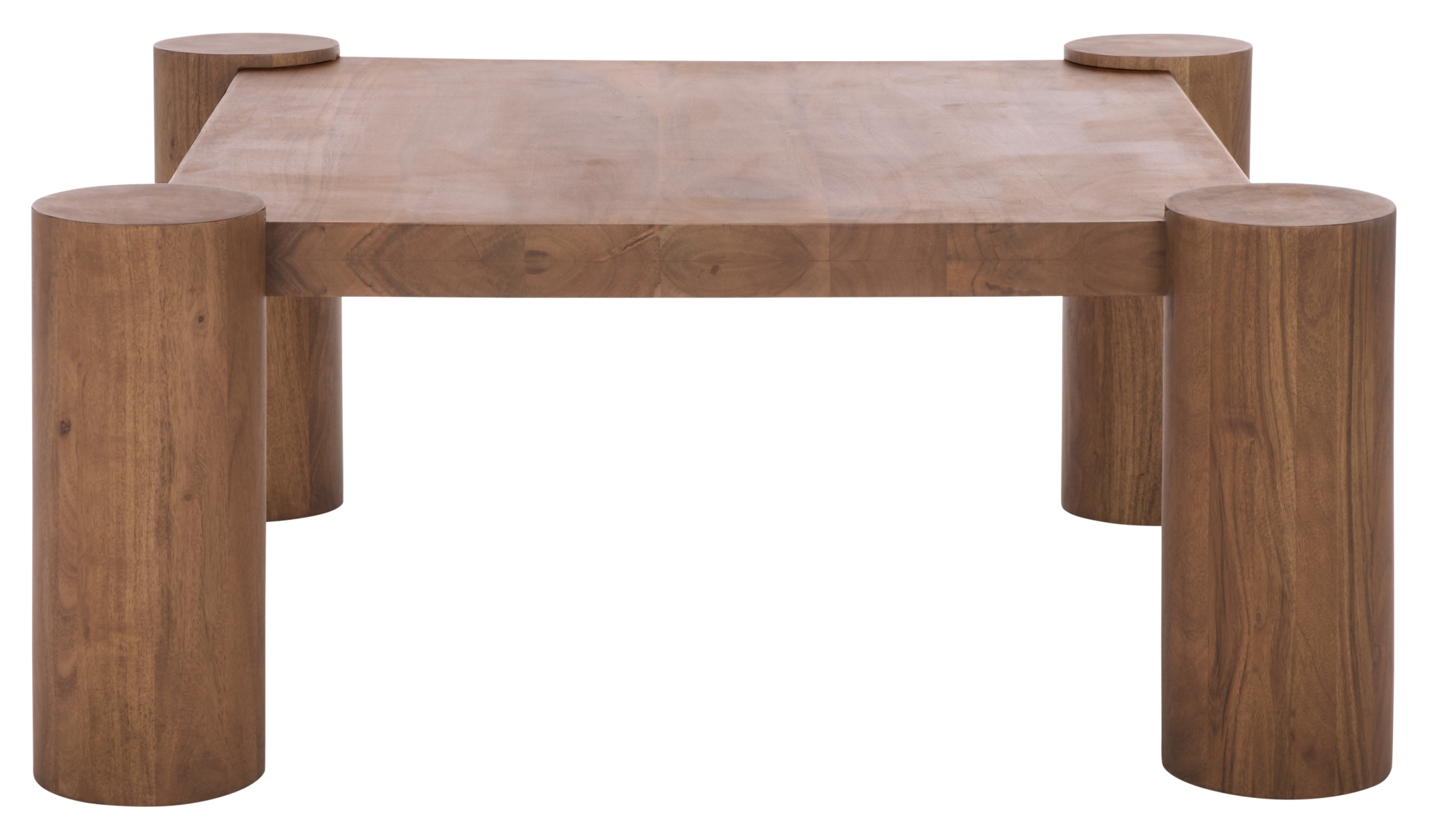 Trescott Square Wood Coffee Table - Natural - Image 0