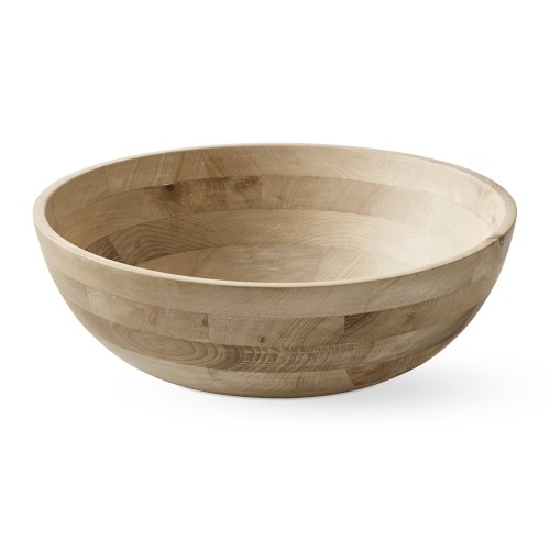 Ash Wood Bowl, 15" - Image 0