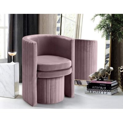 2 Pieces Accent Chair With Ottoman - Image 0