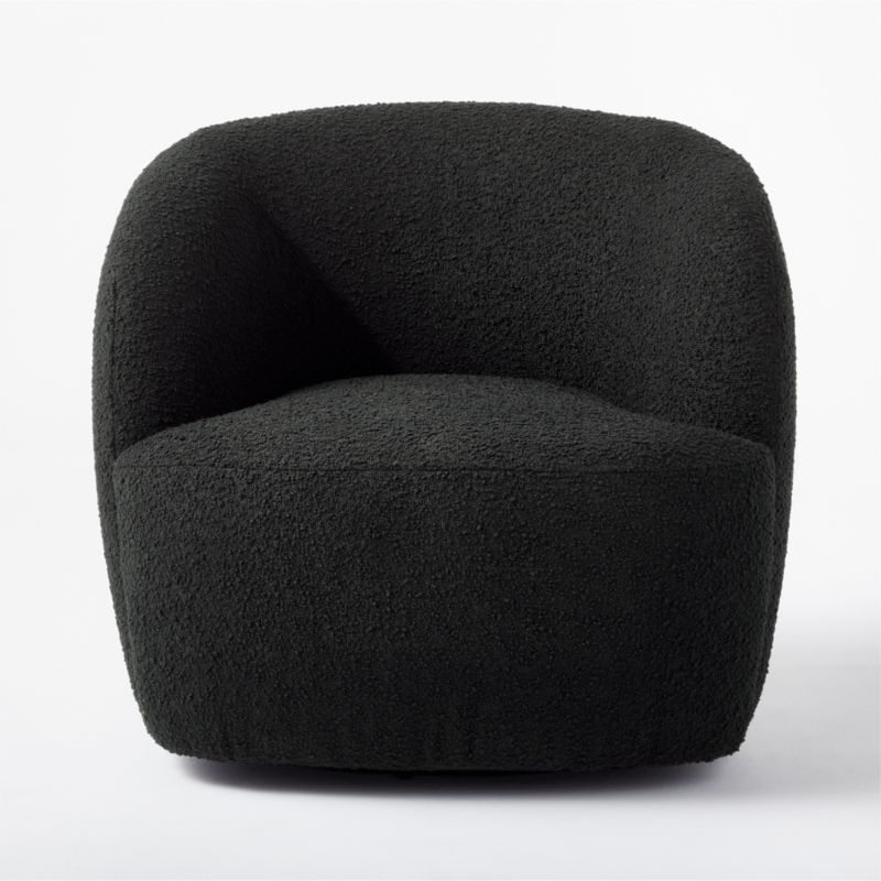 Gwyneth Black Boucle Chair - Image 2