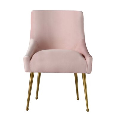 Stouffer Velvet Upholstered Side Chair - Image 0
