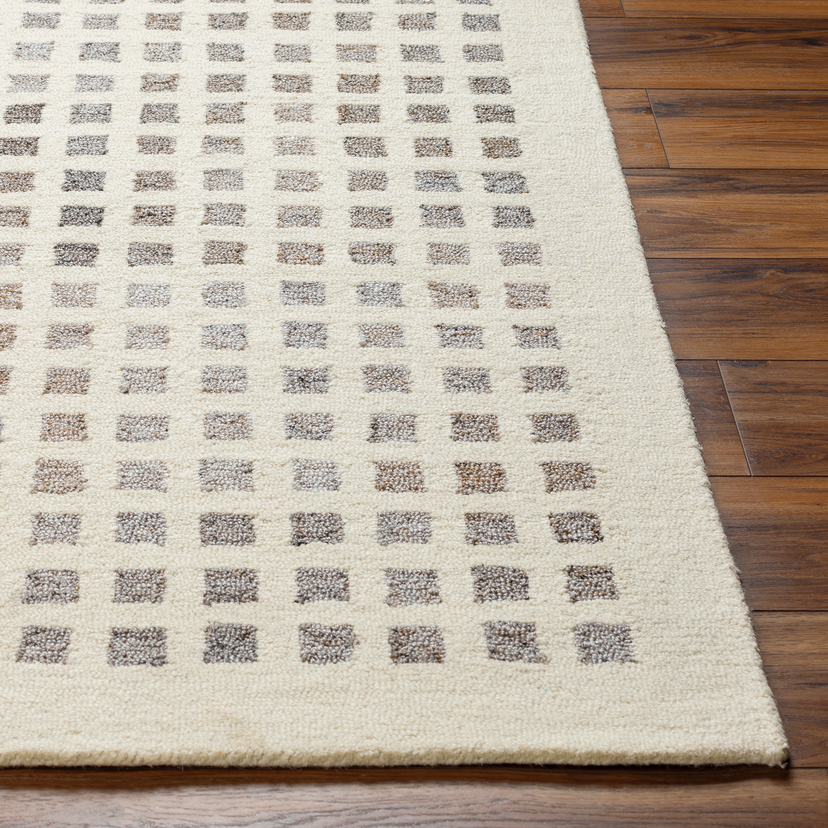 Ottawa Beige Indoor 9' x 12' Handmade Rug - Image 1