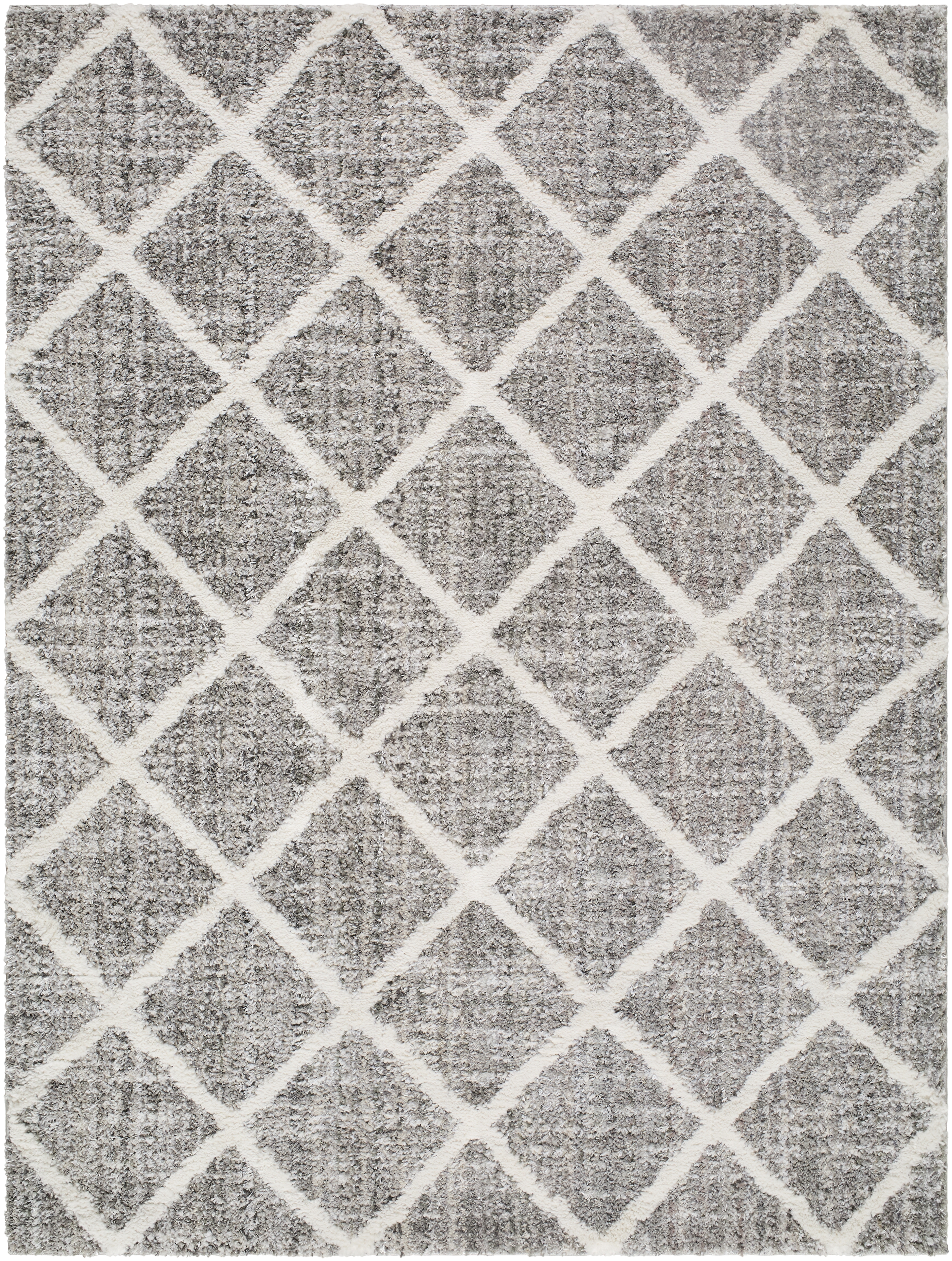 Honour Gray Indoor 5'3" x 7' Machine Woven Rug - Image 0