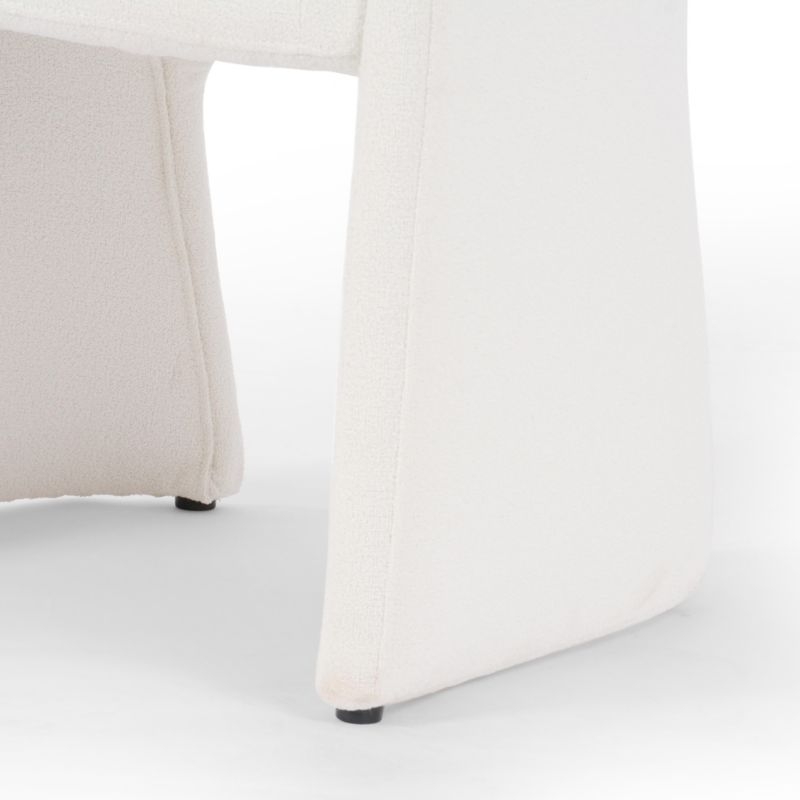 Eugenie Cream Upholstered Dining Chair - Image 4