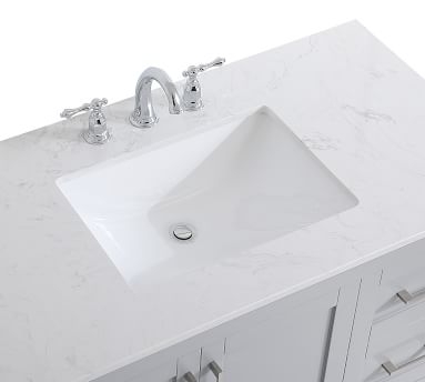 Gray Belleair Single Sink Vanity, 42" - Image 1