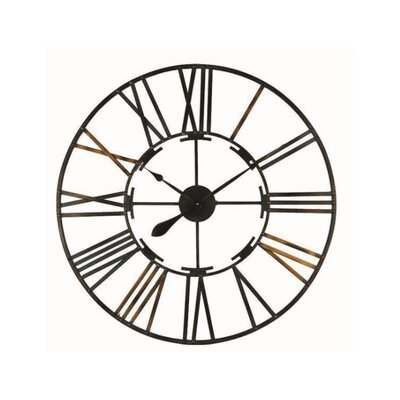 31" Oversized Wall Clock With Romanic Numerals - Image 0
