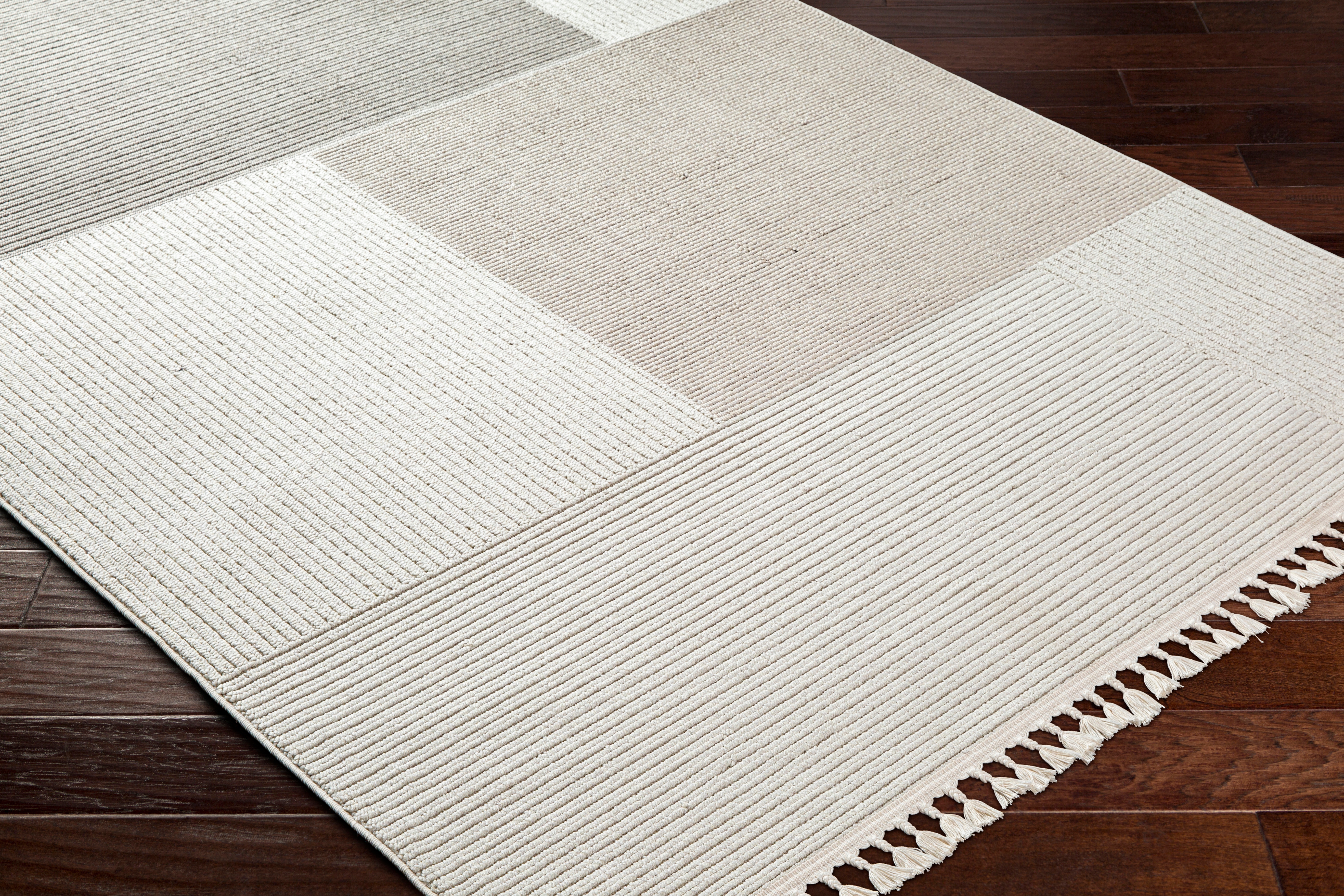 Finland Beige Indoor 9'2" x 12' Machine Woven Rug - Image 4