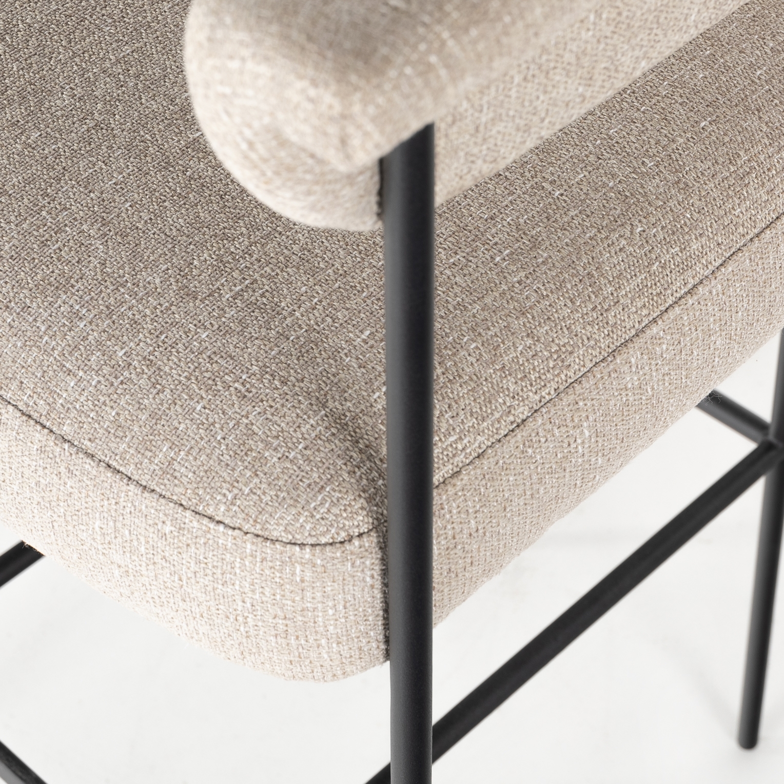 Carrie Bar + Counter Stool - Light Camel - Image 6