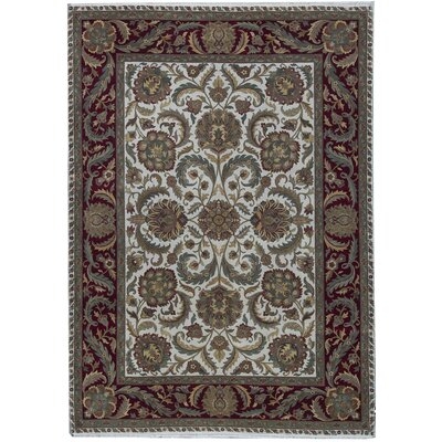 One-of-a-Kind Crown Hand-Knotted Light Brown 10'3" x 14'5" Wool Area Rug - Image 0