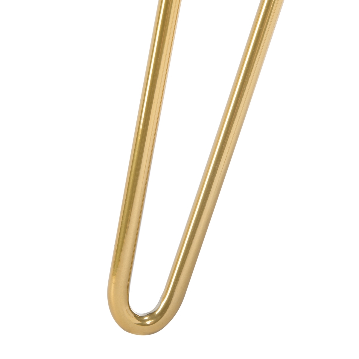 Abrea Round Ottoman - Boysenberry / Gold - Safavieh - Image 3