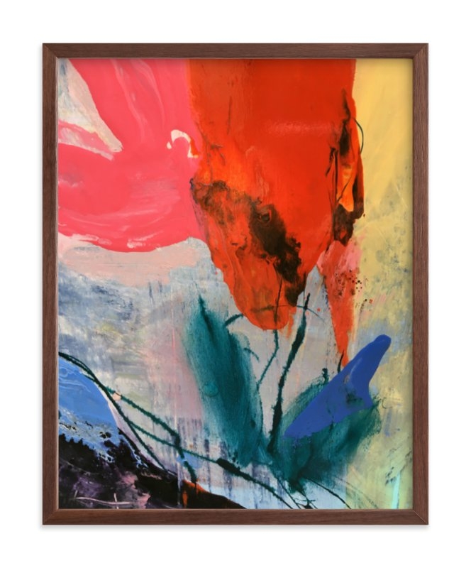 Flower Water Vase Limited Edition Fine Art Print 1 - Image 0