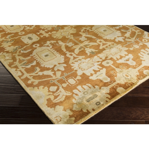 Ainsley Brown Indoor 3'9" x 5'9" Handmade Rug - Image 1