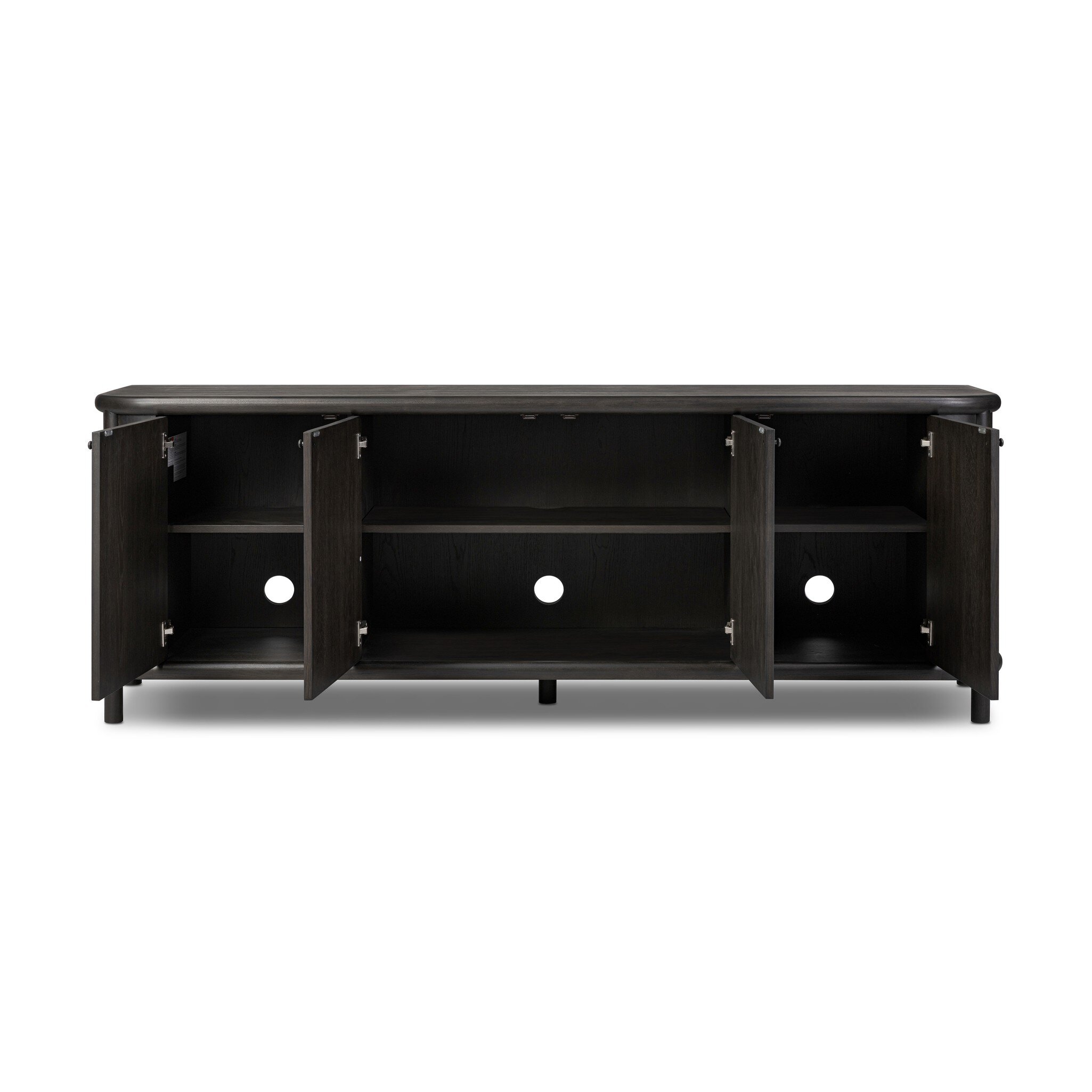 Florent Sideboard - Smoked Black Solid - Image 7