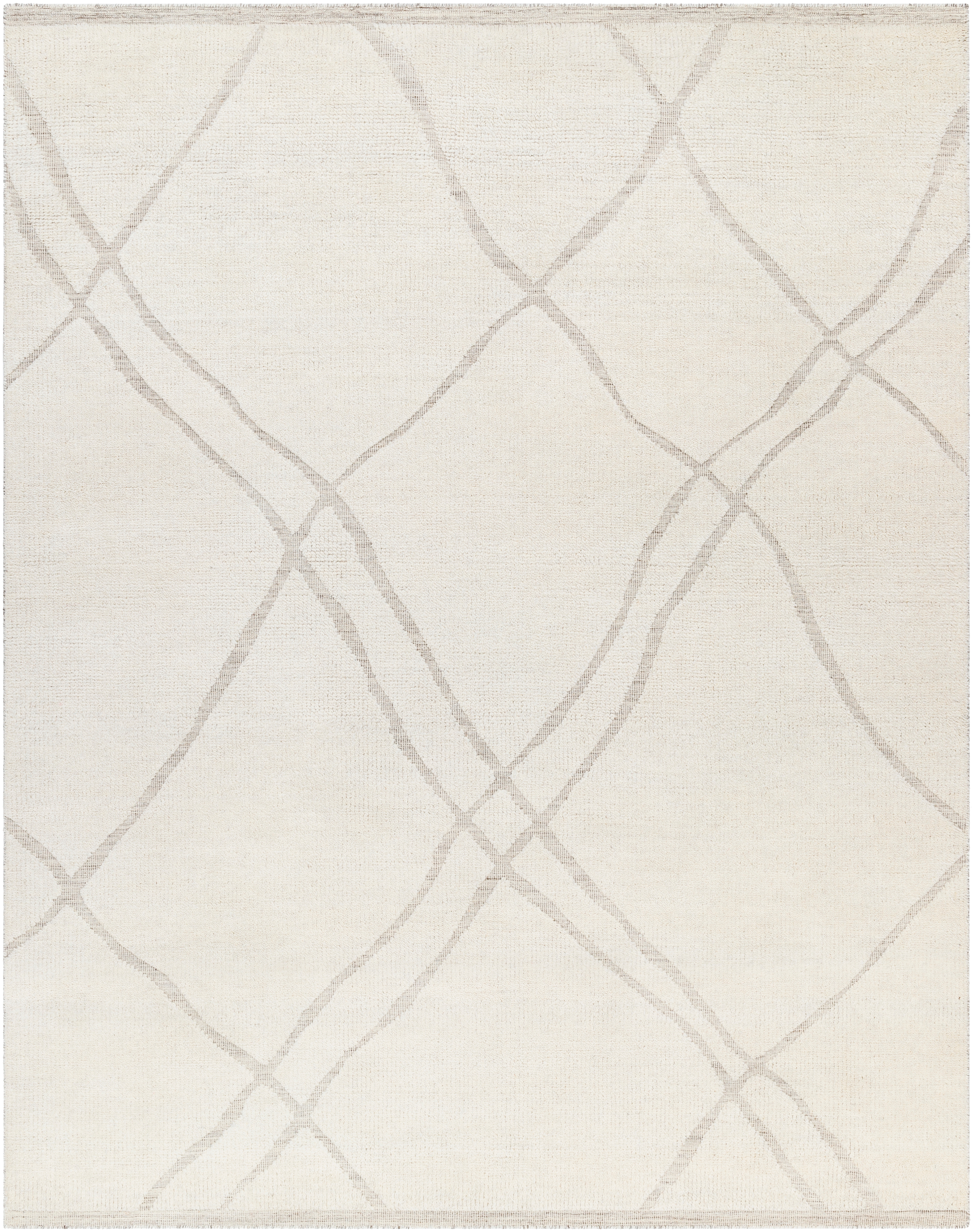 Tunus Beige Indoor 8' x 10' Handmade Rug - Image 0