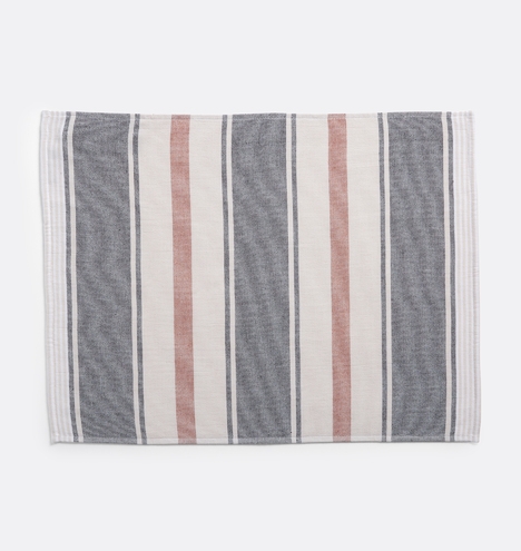 Organic Turkish Terry Striped Hand Towel - Image 4