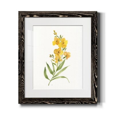  Ochre Botanical II-Premium Framed Print - Ready To Hang - Image 0