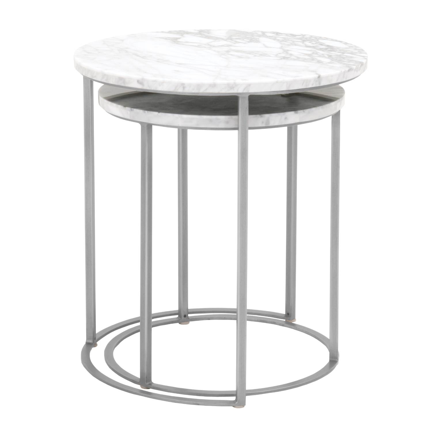 Carrera Round Nesting Accent Table - Image 1