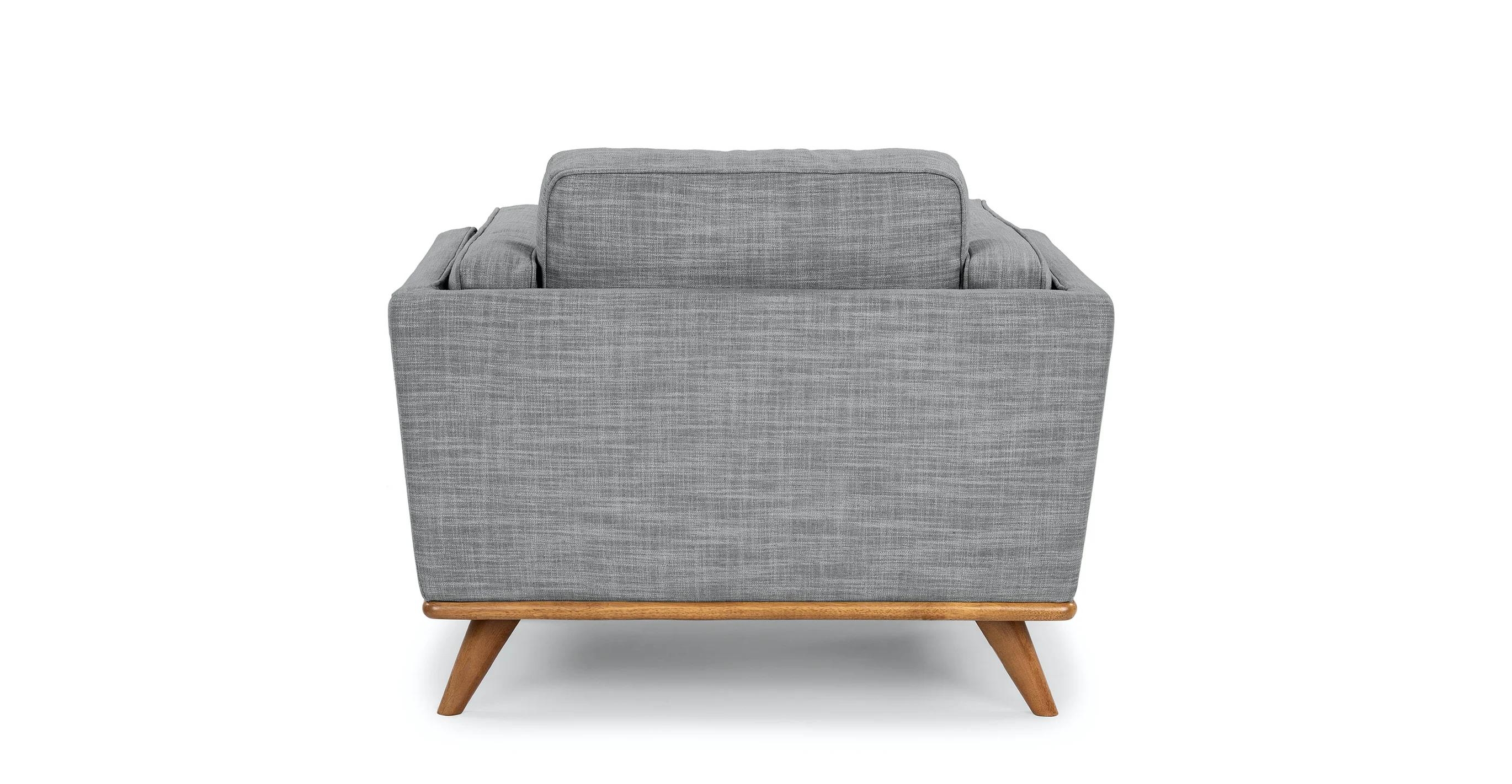 Timber 41" Lounge Chair - Pebble Gray - Image 4