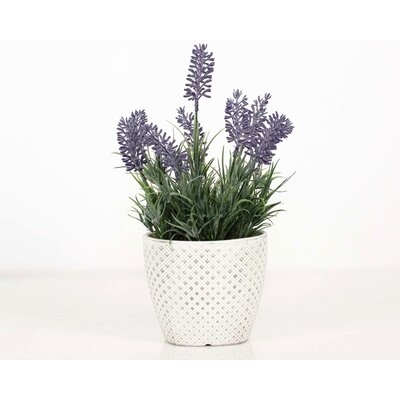 Artificial Flowering Plant in Pot - Image 0
