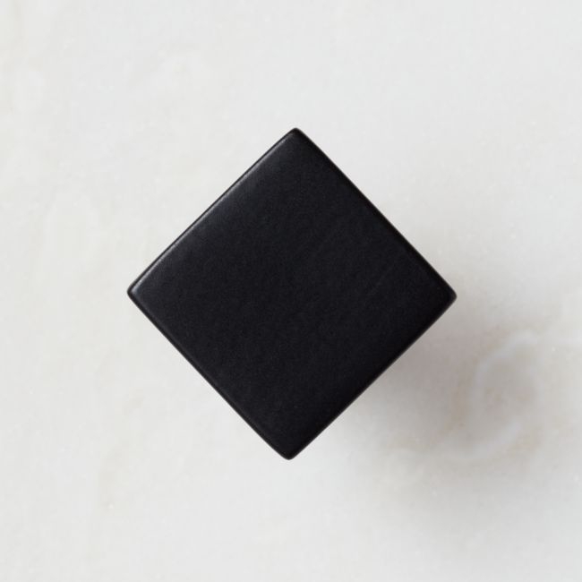 Blaine Matte Black Metal Cabinet Knob 0.87" - Image 0
