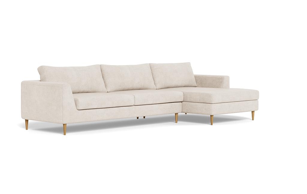 Asher 3-Seat Right Chaise Sectional - Image 1
