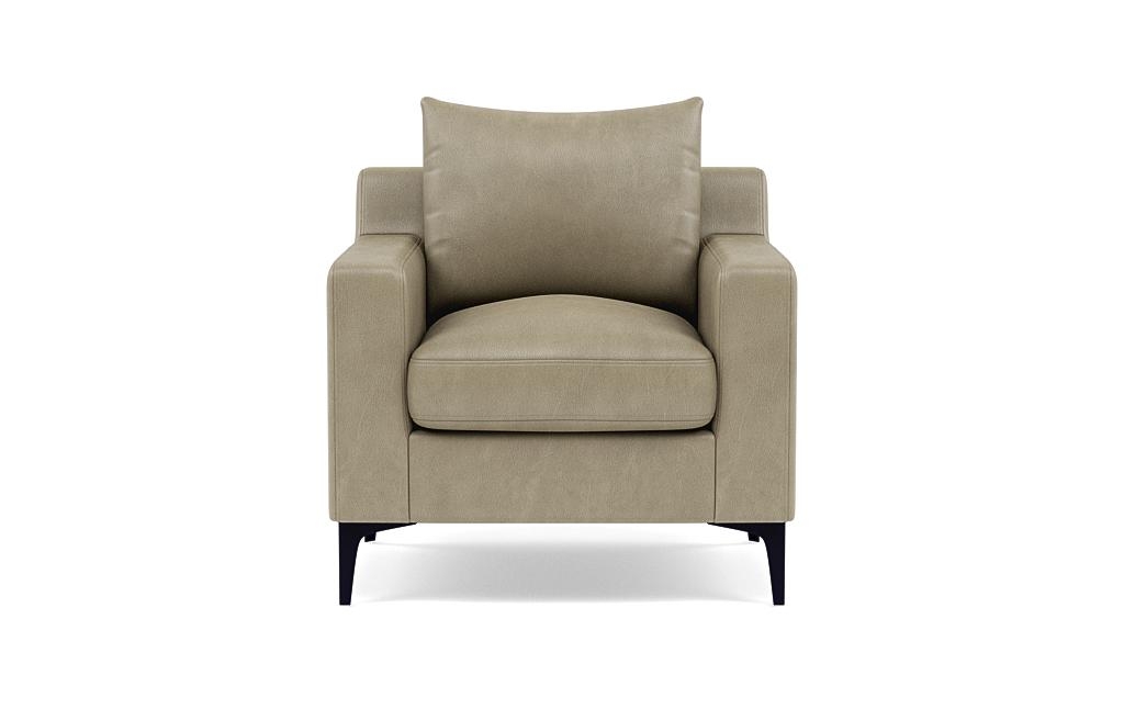 Sloan Leather Petite Chair - Image 0