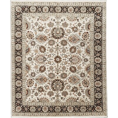 One-of-a-Kind Veg Dye Hand-Knotted Beige/Taupe 8'2" x 10' Wool Area Rug - Image 0
