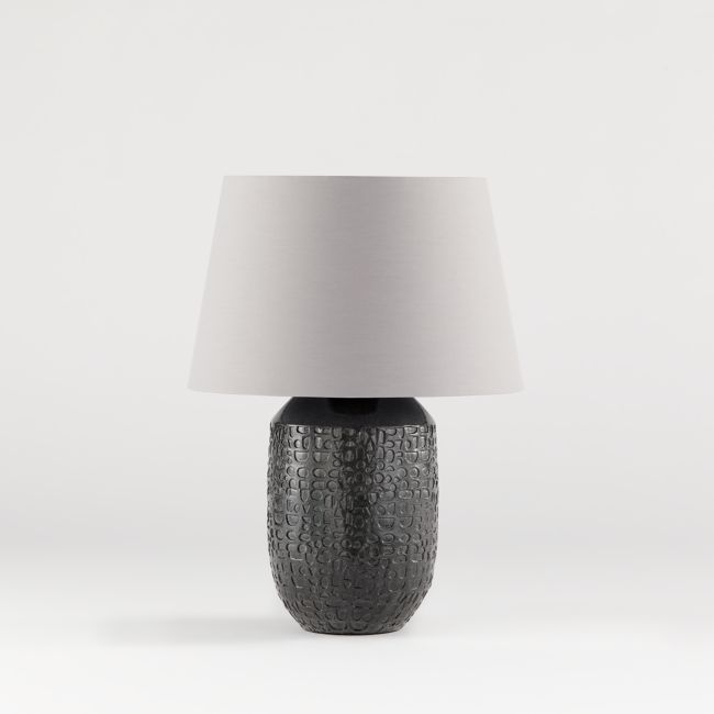 Matilde Table Lamp with Grey Octava Shade - Image 0