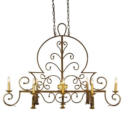 Fleur 8 - Light Candle Style Classic / Traditional Chandelier - Image 0