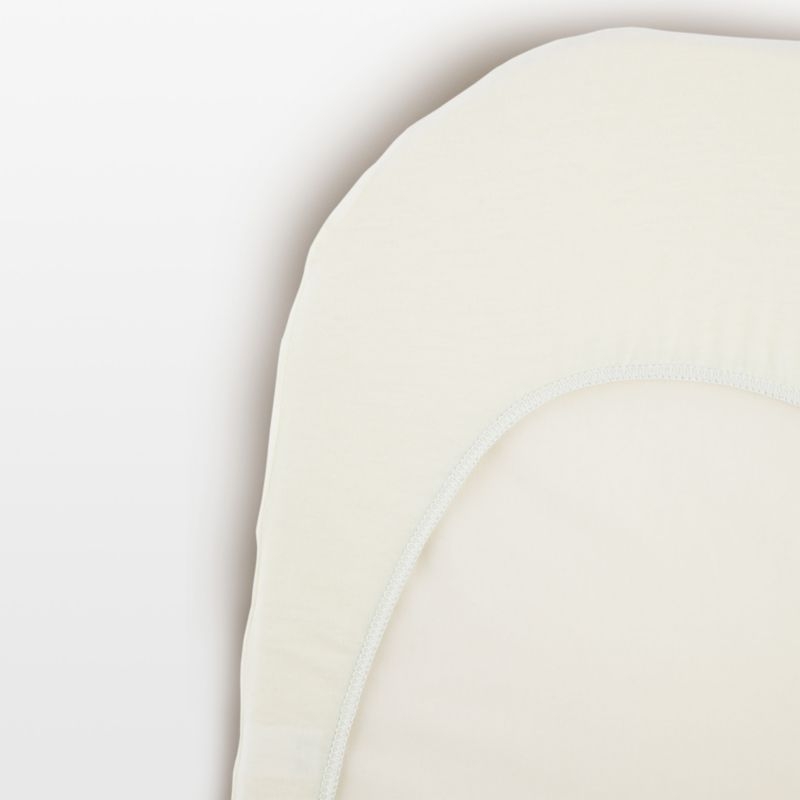BABYBJÖRN ™ White and Wood Rocking Cradle Bassinet - Image 3