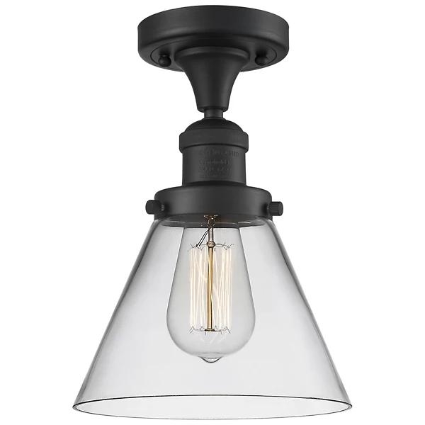 Zachary Glass Semi-Flushmount - Image 0