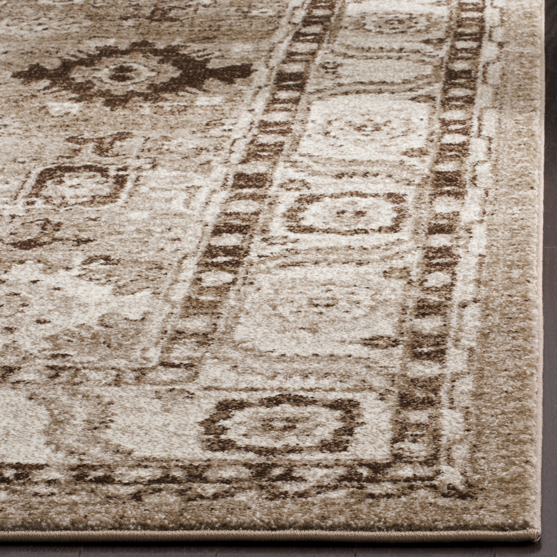 Arlo Home Woven Area Rug, VTH214T, Taupe,  5' 3" X 7' 6" - Image 2