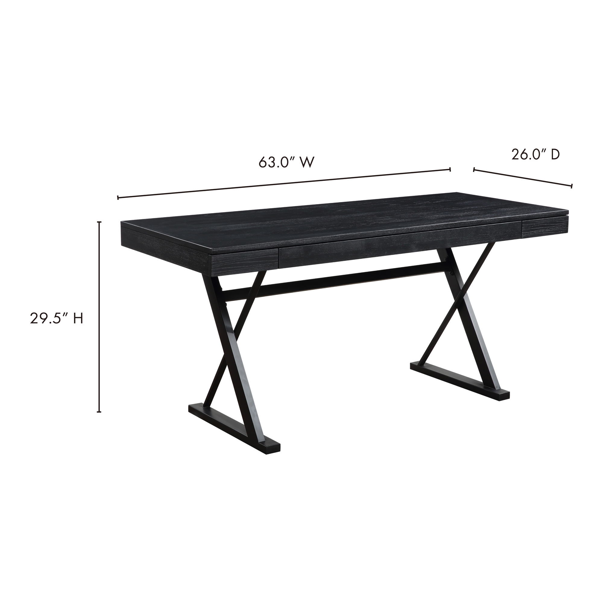 Profecto Desk Black - Image 8
