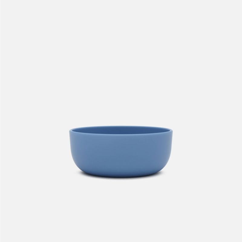 Lalo Blueberry Blue Big Bites Full Toddler Dinnerware Set - Image 5