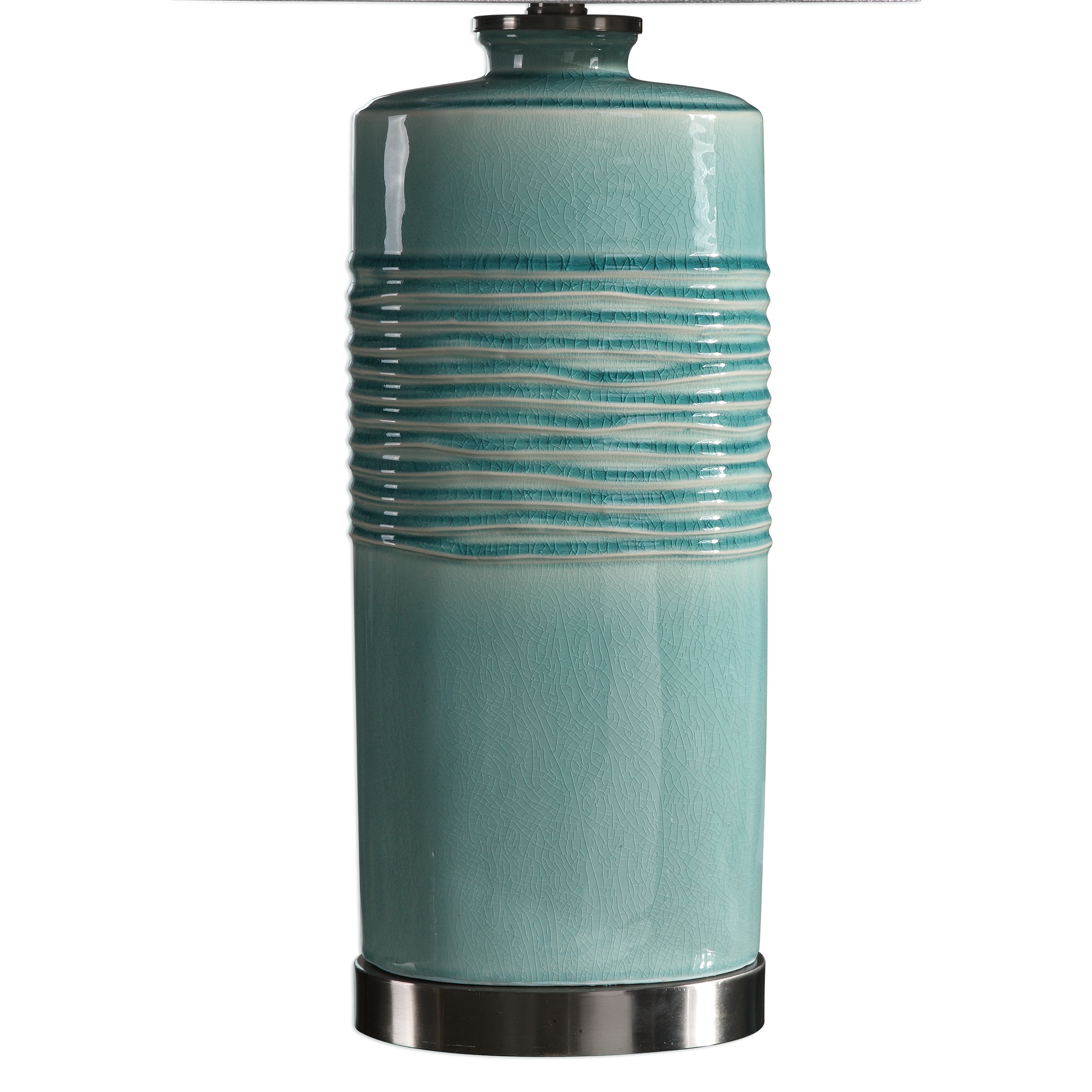 Rila Distressed Teal Table Lamp - Image 2
