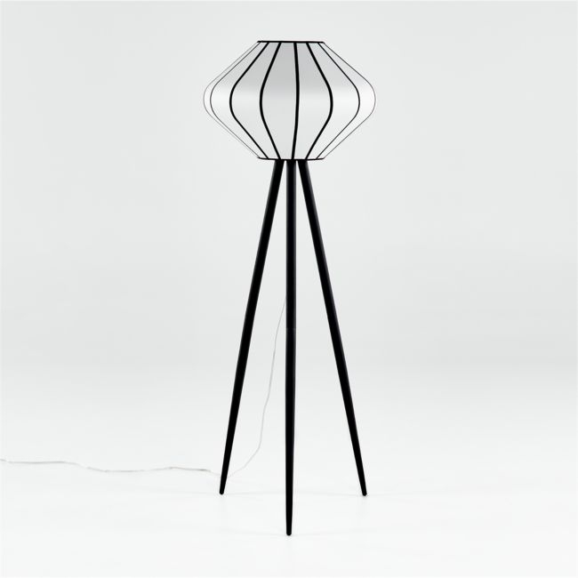 Starling Paper Lantern Floor Lamp - Image 0