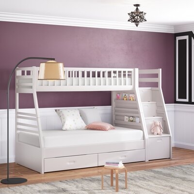 Pierre Twin Over Full Bunk Bed with Drawers - Image 0