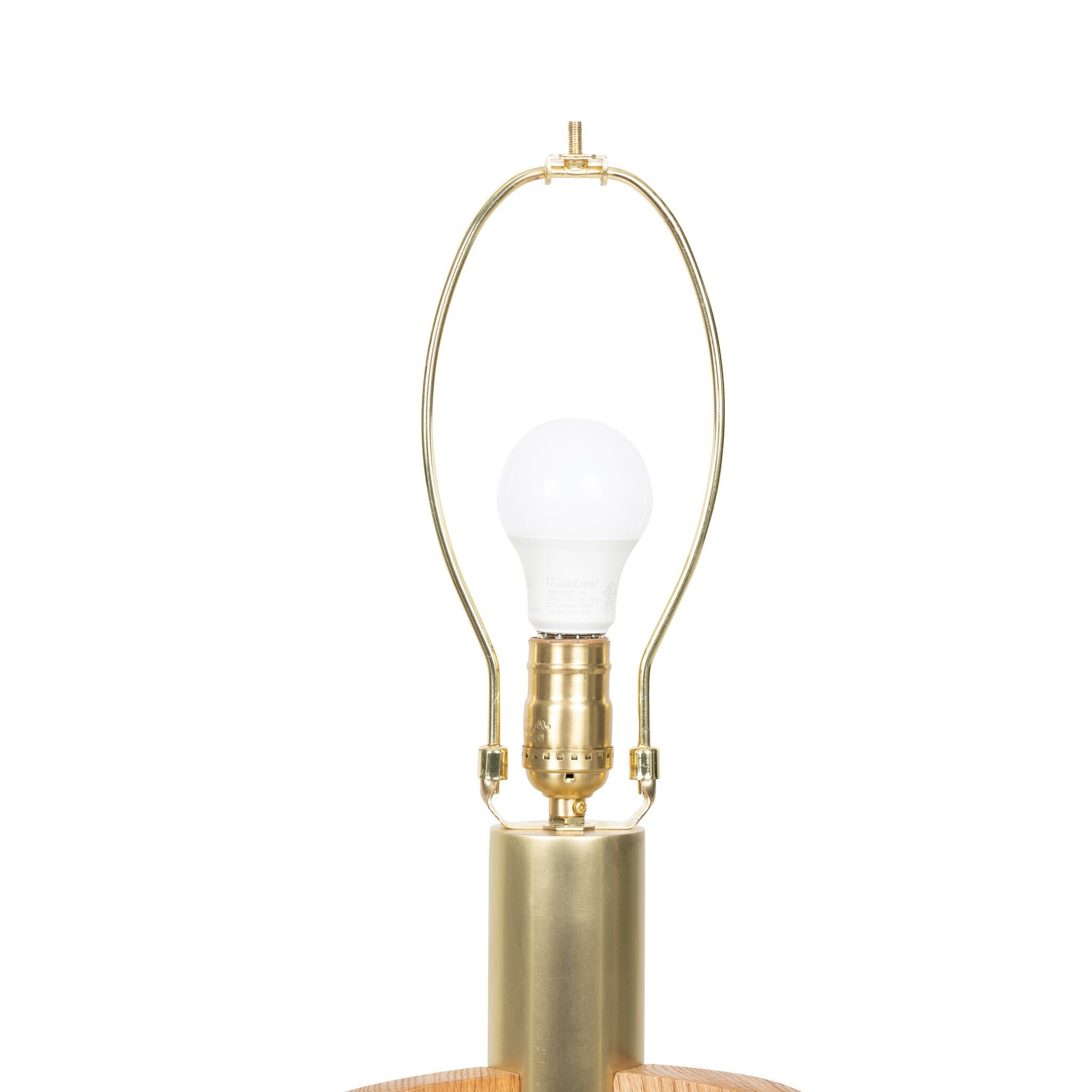 Tripod Floor Lamp - Light Oak - Image 5