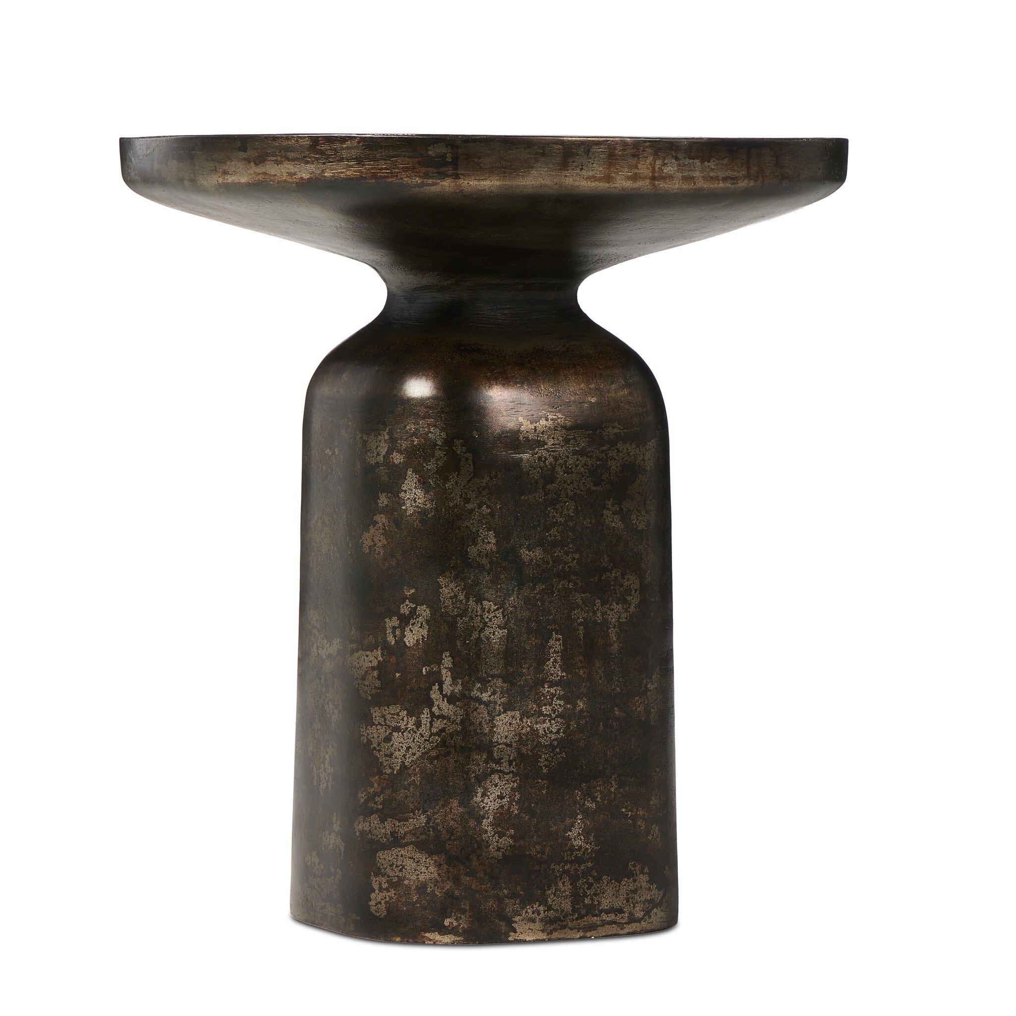 Odessa End Table - Distressed Bronze - Image 5