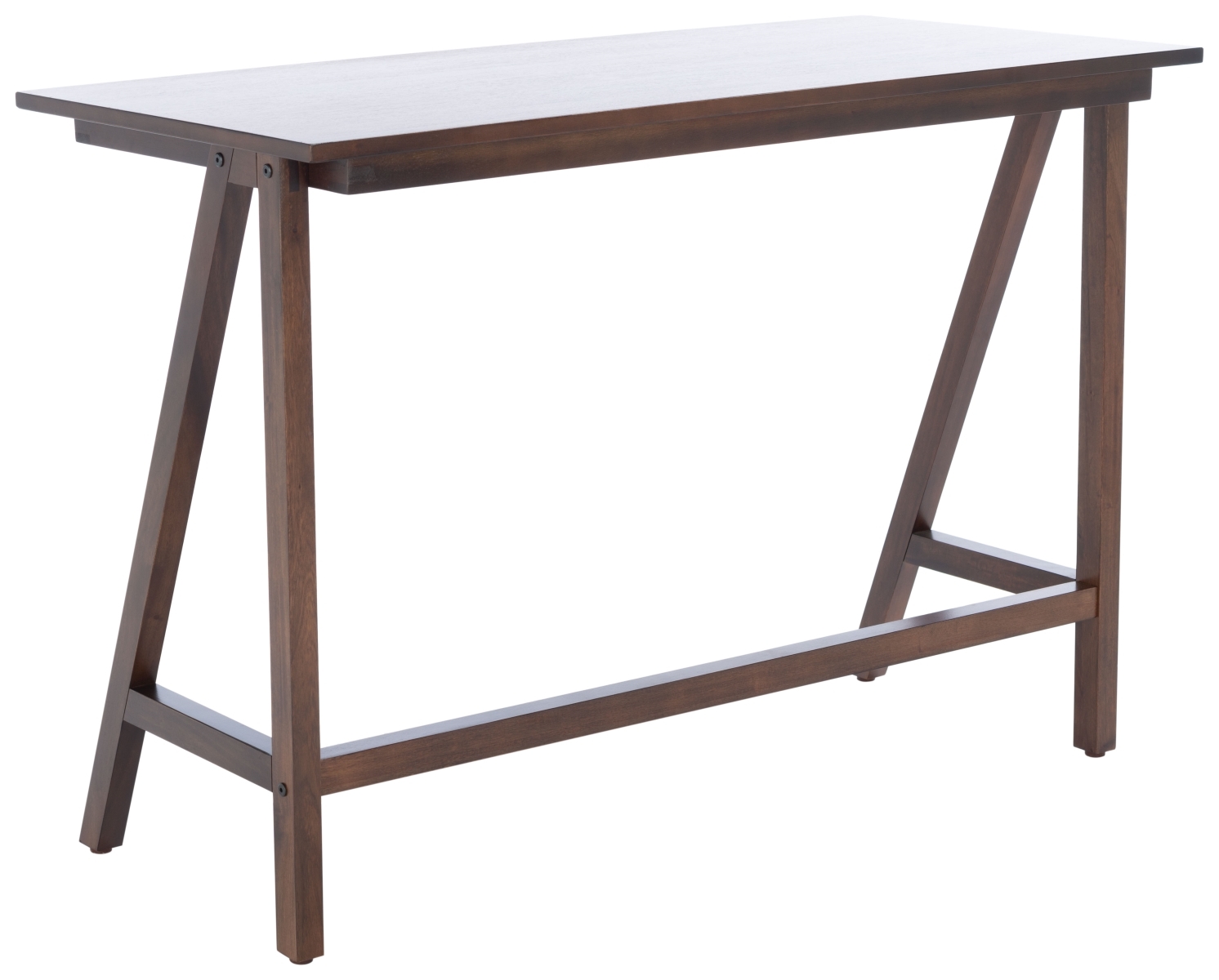 Redding Desk - Walnut - Safavieh - Image 5