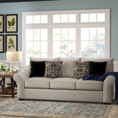 Rachael 96" Flared Arm Sofa with Reversible Cushions - Image 0