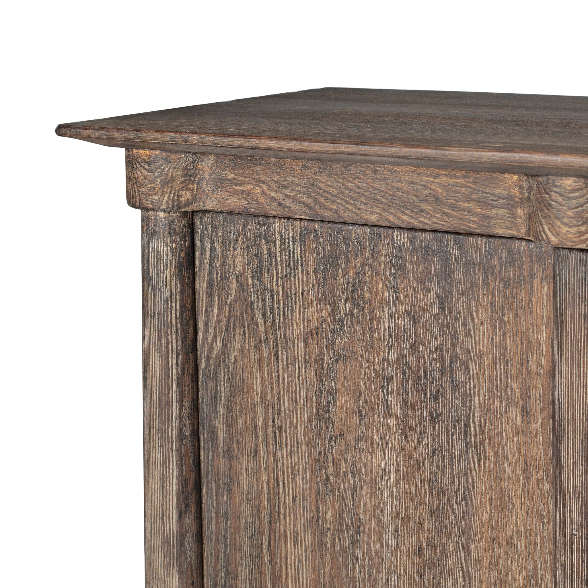 Alcott Cabinet - Distressed Cocoa Pine Veneer - Image 9